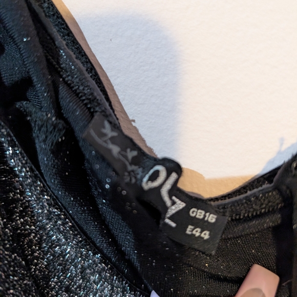 Sparkly strapless jumpsuit - Picture 2 of 4